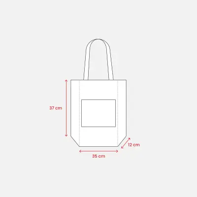 Borsa Juta e Cotone 35x37 DANILA - Immagine 3