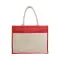 Borsa Juta e Cotone 45x35x12 DEBORA - Anteprima 7