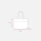 Borsa Juta e Cotone 45x35x12 DEBORA - Anteprima 3