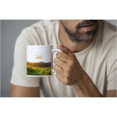 Tazza per sublimazione in ceramica Pic da 330 ml - Immagine 2