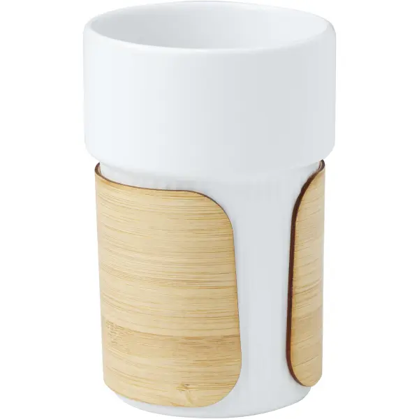 Bicchiere con custodia in bambù da 340 ml Fika - Immagine 3