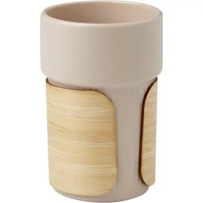 Bicchiere con custodia in bambù da 340 ml Fika - Immagine 7