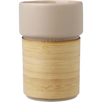 Bicchiere con custodia in bambù da 340 ml Fika - Immagine 8