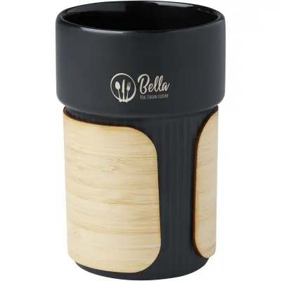 Bicchiere con custodia in bambù da 340 ml Fika - Immagine 17
