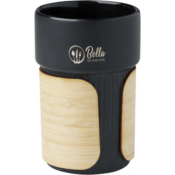 Bicchiere con custodia in bambù da 340 ml Fika - Immagine 17