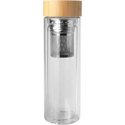 Borraccia con infusore in vetro borosilicato 400ml Bailey - Immagine 2