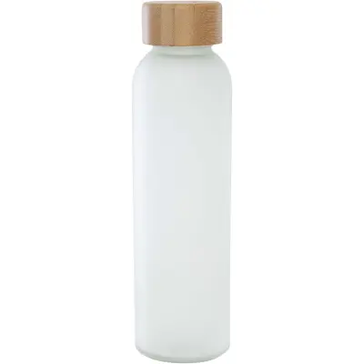 Bottiglia in vetro con coperchio in bambù da 500 ml Lume - Immagine 3