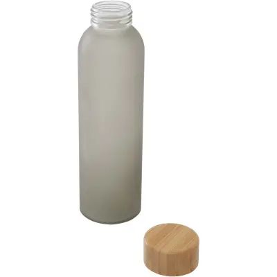 Bottiglia in vetro con coperchio in bambù da 500 ml Lume - Immagine 10
