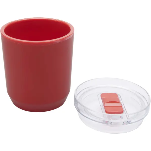 Hudson 180 ml recycled plastic double-wall tumbler - Immagine 13