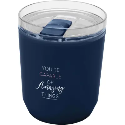 Hudson 180 ml recycled plastic double-wall tumbler - Immagine 24