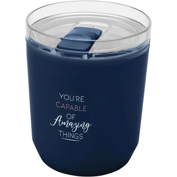 Hudson 180 ml recycled plastic double-wall tumbler - Immagine 24
