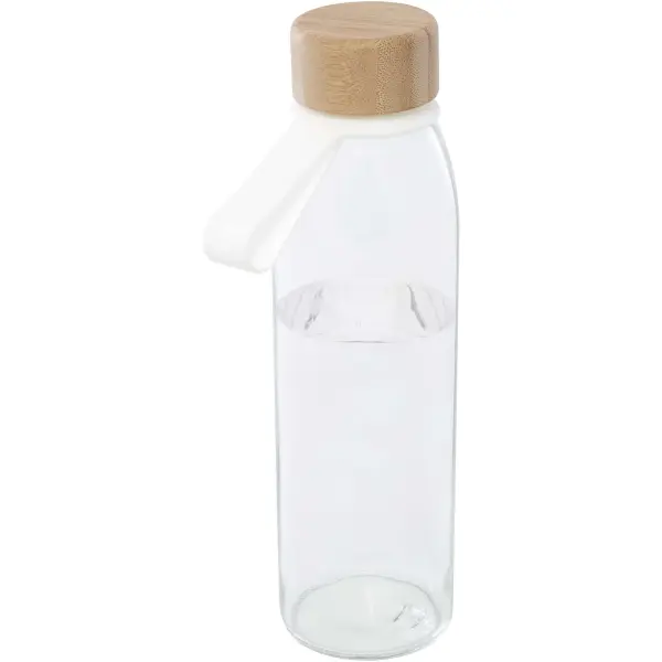 Borraccia in vetro da 500 ml con coperchio in bambù Porto - Immagine 2