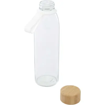 Borraccia in vetro da 500 ml con coperchio in bambù Porto - Immagine 5