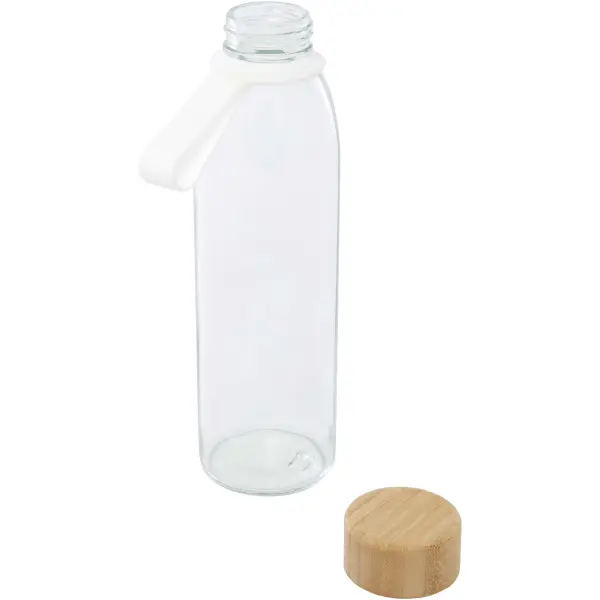 Borraccia in vetro da 500 ml con coperchio in bambù Porto - Immagine 5