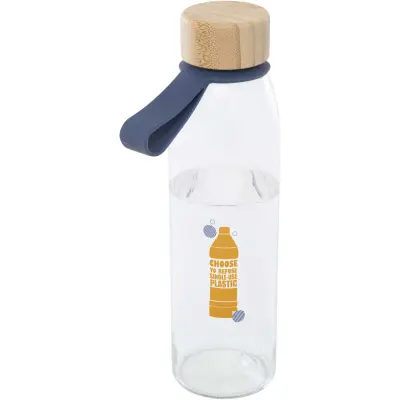 Borraccia in vetro da 500 ml con coperchio in bambù Porto - Immagine 14