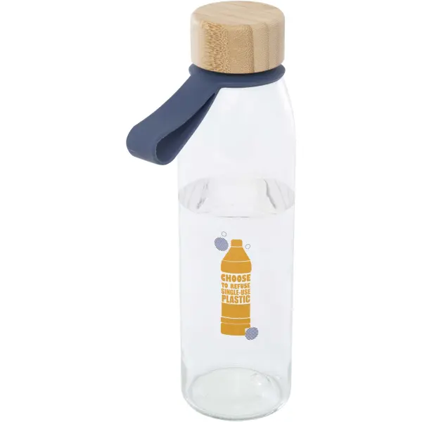 Borraccia in vetro da 500 ml con coperchio in bambù Porto - Immagine 14