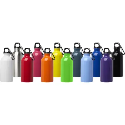 Borraccia 400 ml in acciaio con moschettone Oregon - Immagine 2
