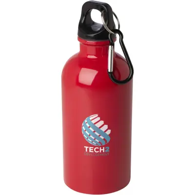 Borraccia 400 ml in acciaio con moschettone Oregon - Immagine 13