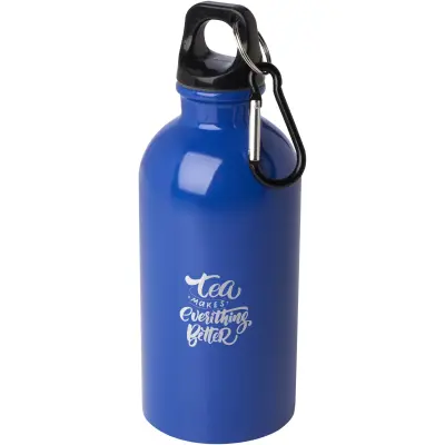 Borraccia 400 ml in acciaio con moschettone Oregon - Immagine 33