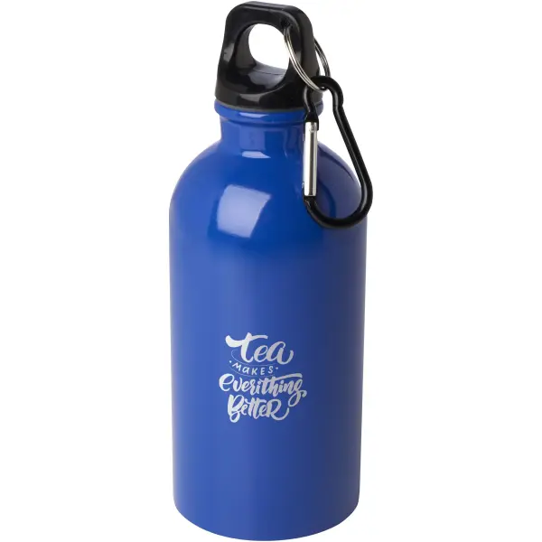 Borraccia 400 ml in acciaio con moschettone Oregon - Immagine 33