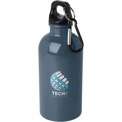 Borraccia 400 ml in acciaio con moschettone Oregon - Immagine 37