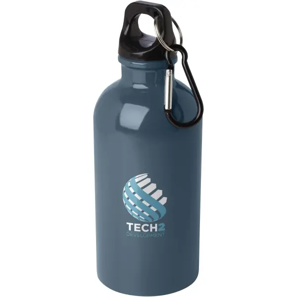 Borraccia 400 ml in acciaio con moschettone Oregon - Immagine 37