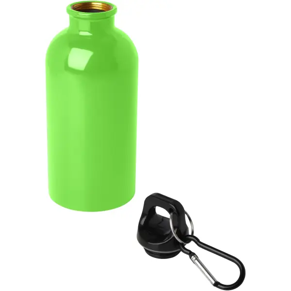Borraccia 400 ml in acciaio con moschettone Oregon - Immagine 42