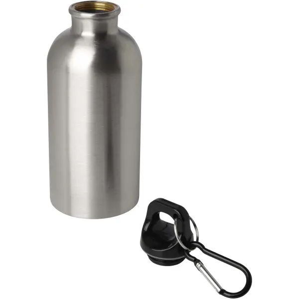 Borraccia 400 ml in acciaio con moschettone Oregon - Immagine 46
