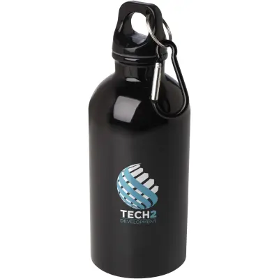 Borraccia 400 ml in acciaio con moschettone Oregon - Immagine 49