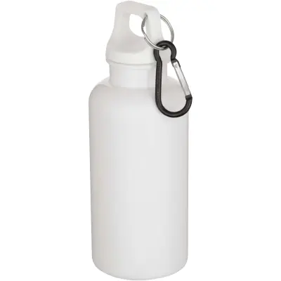 Borraccia plastica riciclata 400 ml con moschettone Oregon - Immagine 3