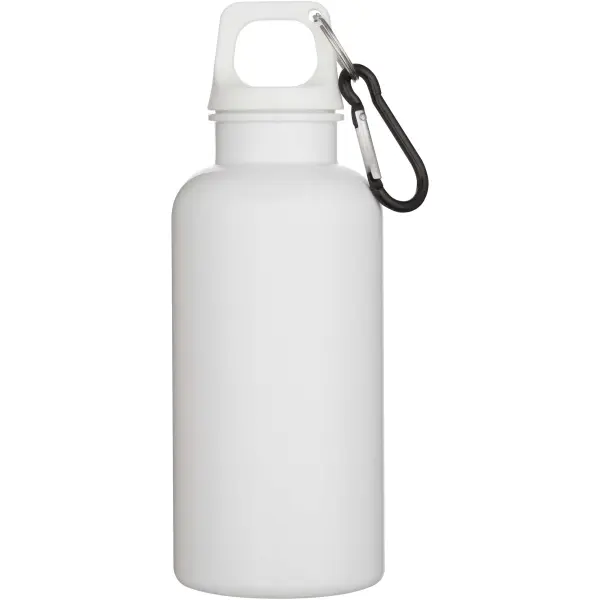 Borraccia plastica riciclata 400 ml con moschettone Oregon - Immagine 4