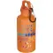 Borraccia plastica riciclata 400 ml con moschettone Oregon - Anteprima 8