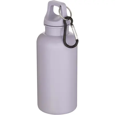 Borraccia plastica riciclata 400 ml con moschettone Oregon - Immagine 9