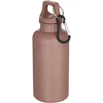 Borraccia plastica riciclata 400 ml con moschettone Oregon - Immagine 12