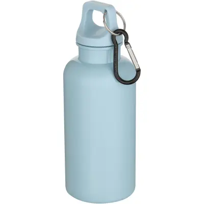 Borraccia plastica riciclata 400 ml con moschettone Oregon - Immagine 15