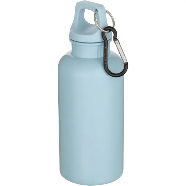 Borraccia plastica riciclata 400 ml con moschettone Oregon - Immagine 15