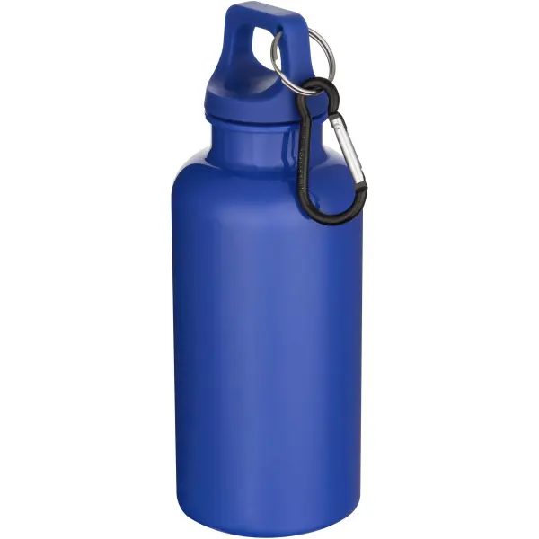 Borraccia plastica riciclata 400 ml con moschettone Oregon - Immagine 18