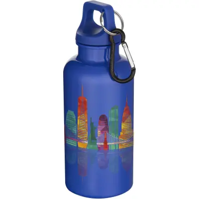 Borraccia plastica riciclata 400 ml con moschettone Oregon - Immagine 20