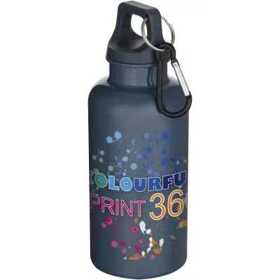 Borraccia plastica riciclata 400 ml con moschettone Oregon - Immagine 23