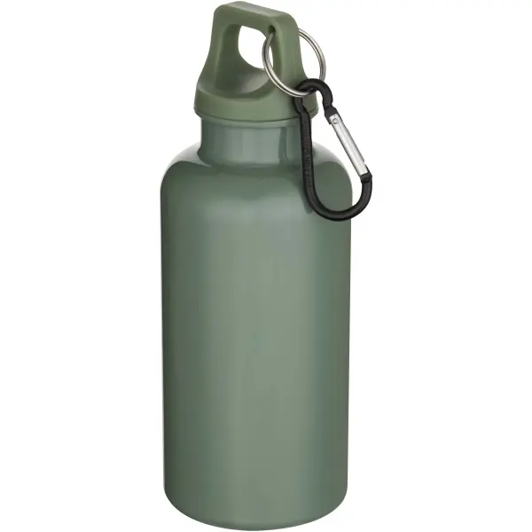 Borraccia plastica riciclata 400 ml con moschettone Oregon - Immagine 24