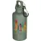 Borraccia plastica riciclata 400 ml con moschettone Oregon - Anteprima 26