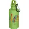 Borraccia plastica riciclata 400 ml con moschettone Oregon - Anteprima 29