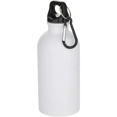 Borraccia da 400 ml in acciaio inox con moschettone Oregon - Immagine 2