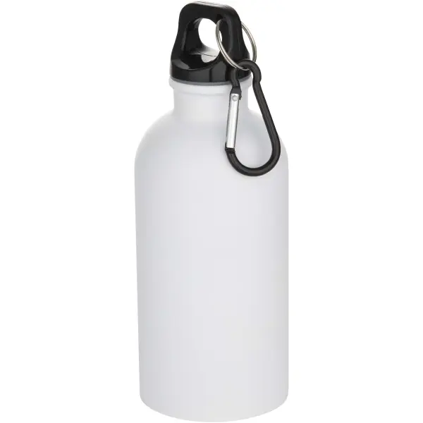 Borraccia da 400 ml in acciaio inox con moschettone Oregon - Immagine 2