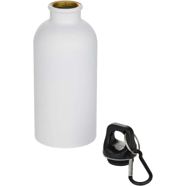 Borraccia da 400 ml in acciaio inox con moschettone Oregon - Immagine 5