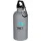 Borraccia da 400 ml in acciaio inox con moschettone Oregon - Anteprima 12