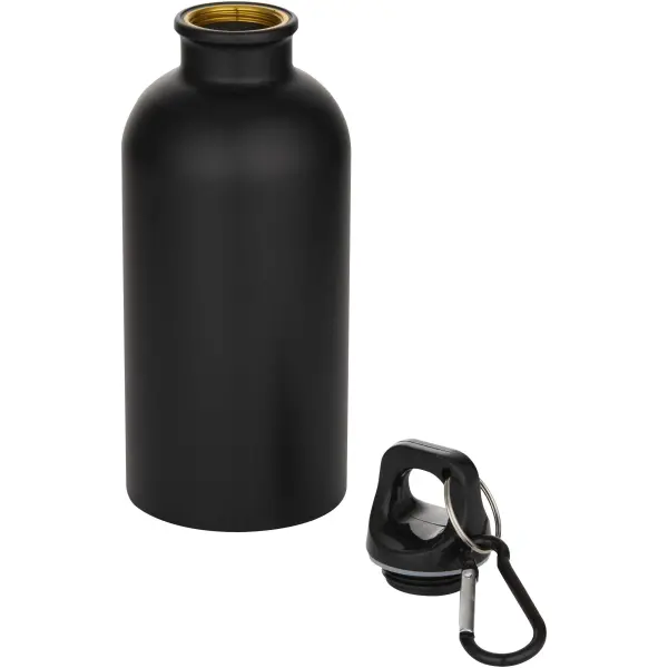 Borraccia da 400 ml in acciaio inox con moschettone Oregon - Immagine 17