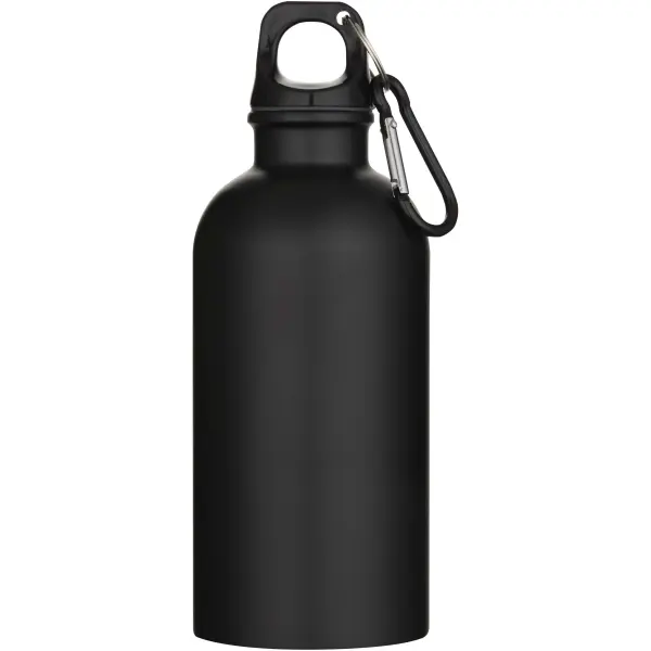 Borraccia da 400 ml in acciaio inox con moschettone Oregon - Immagine 15