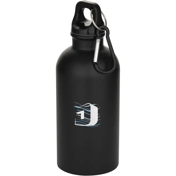 Borraccia da 400 ml in acciaio inox con moschettone Oregon - Immagine 16