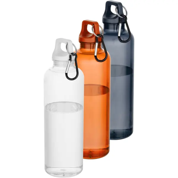 Borraccia plastica riciclata 750 ml con moschettone Oregon - Immagine 2